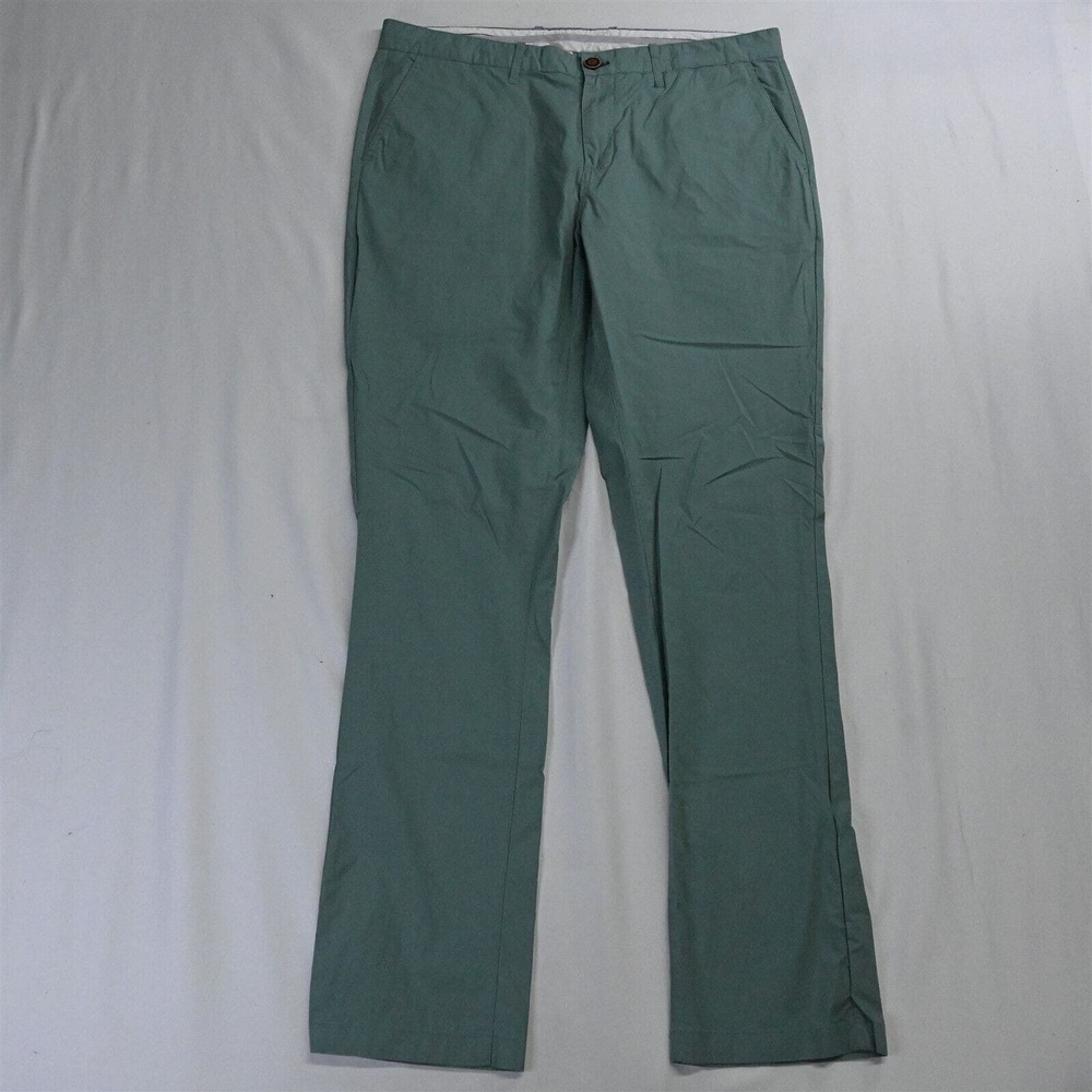 Nifty Genius 36 x 34 Green Slim Chino‎ Pants